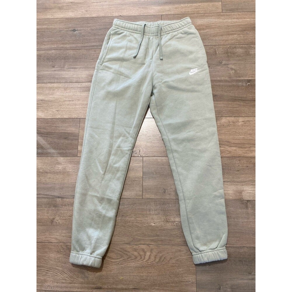 Nike Club Fleece Jogger MENS S Green Pocket Logo Sweatpants  BV2737-371